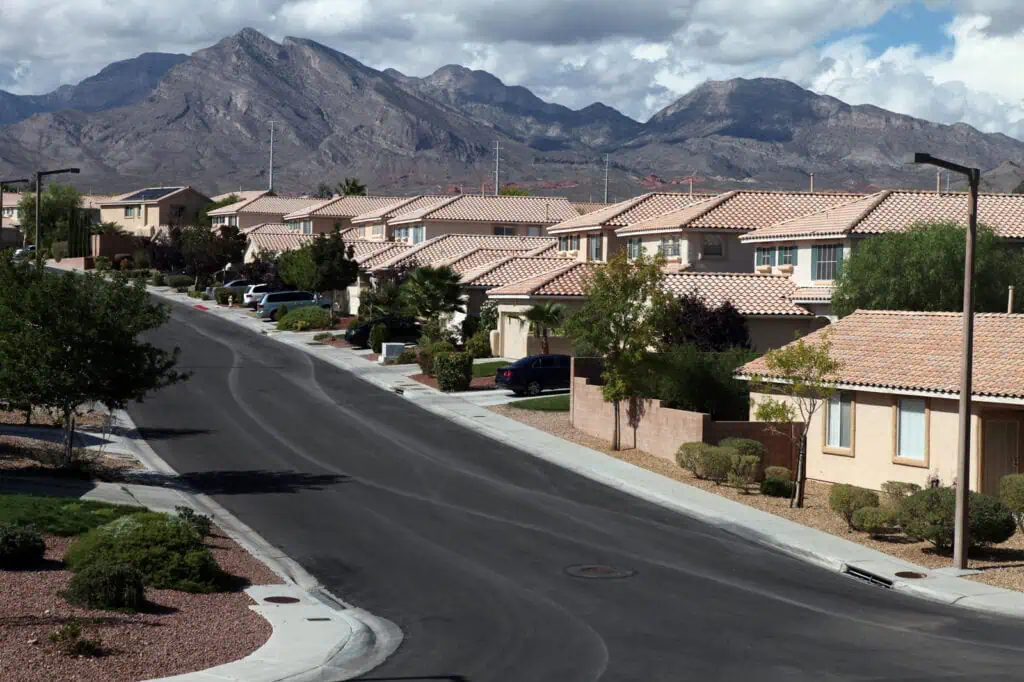 HOA board member reviewing Nevada HOA law documents